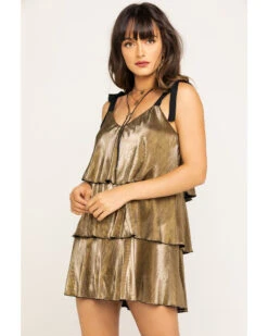 Show Me Your Mumu Women's Pleated Suarez Tie Dress 11 Show Me Your Mumu Women's Pleated Suarez Tie Dress -Modern Fashion Sales 2000293757 710 P5