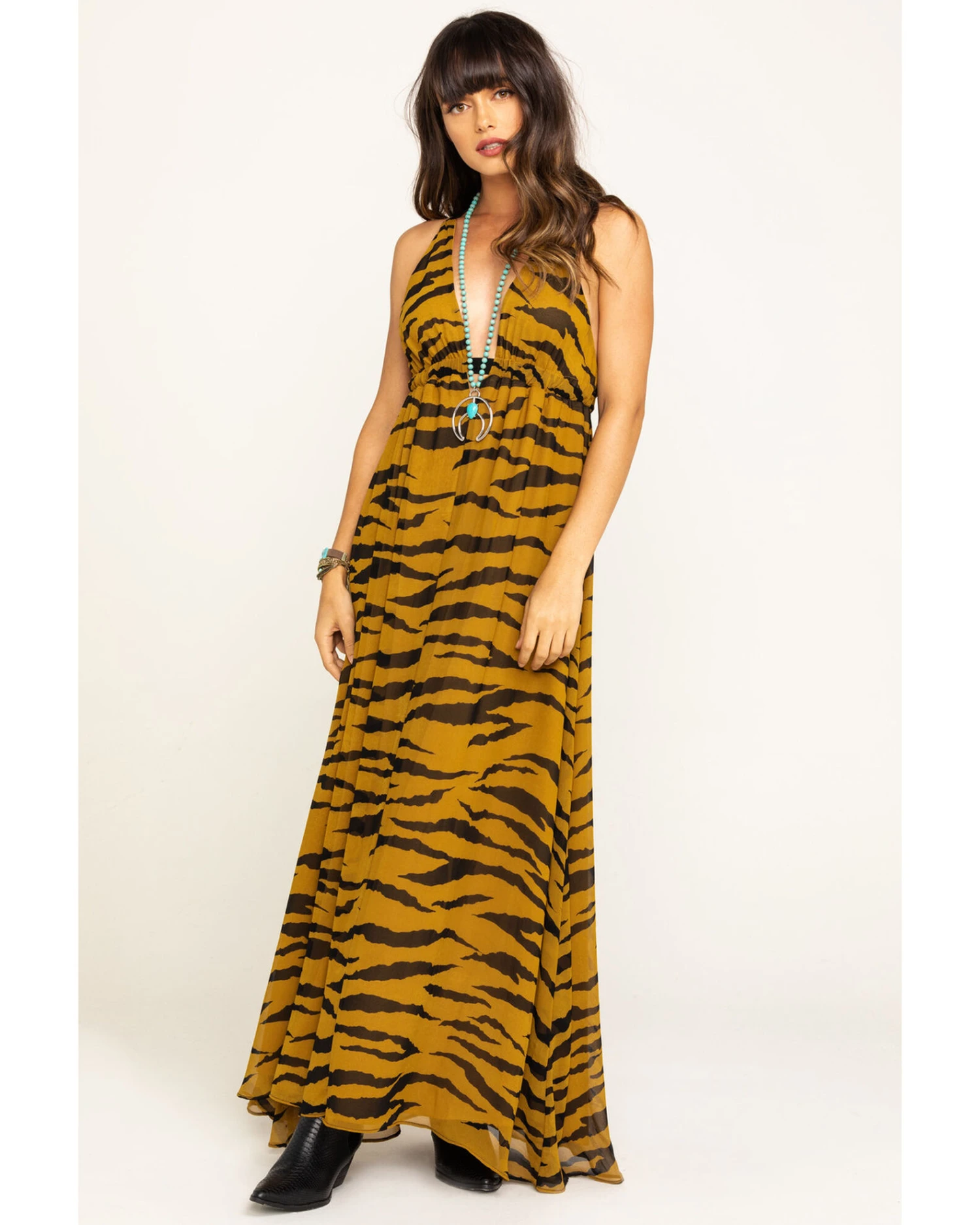 Show Me Your Mumu Women's Great Tiger Ellory Maxi Dress 6 Show Me Your Mumu Women's Great Tiger Ellory Maxi Dress - Image 6