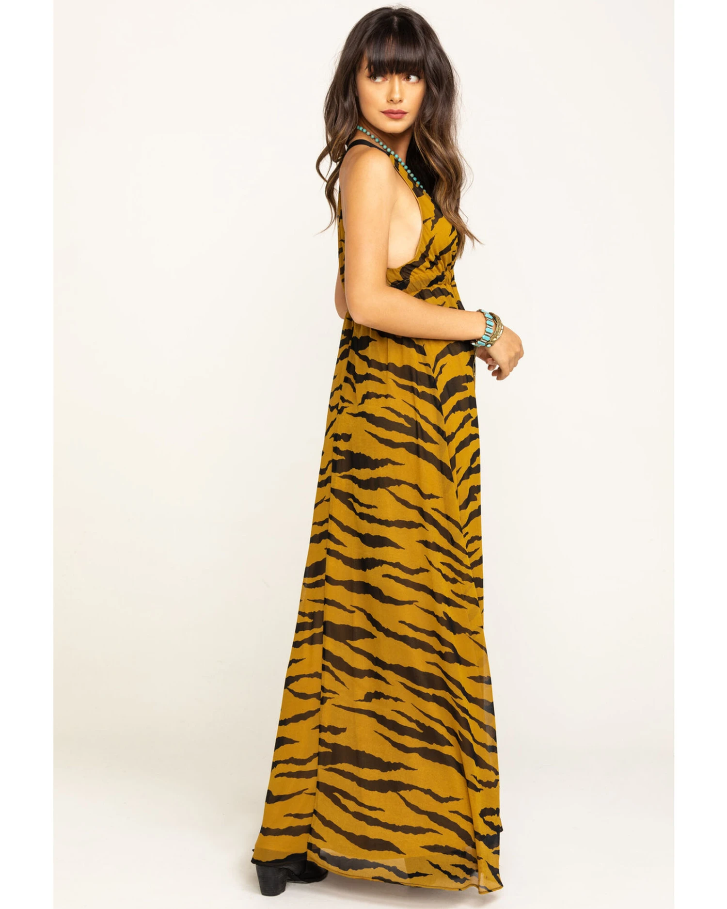 Show Me Your Mumu Women's Great Tiger Ellory Maxi Dress 4 Show Me Your Mumu Women's Great Tiger Ellory Maxi Dress - Image 4
