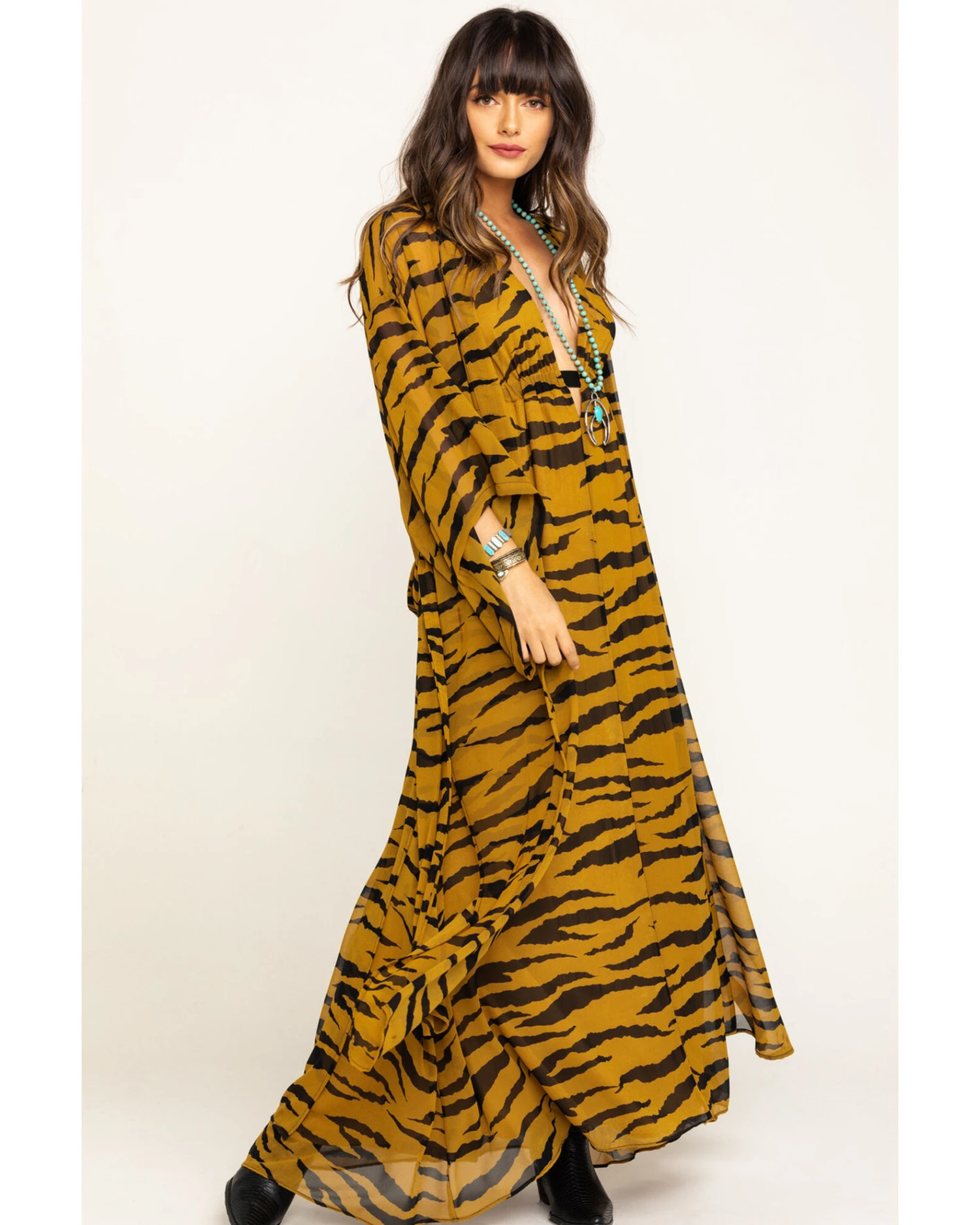 Show Me Your Mumu Women's Great Tiger Ellory Maxi Dress 2 Show Me Your Mumu Women's Great Tiger Ellory Maxi Dress - Image 2