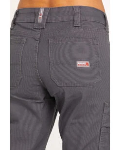 Ariat Women's FR Duralight Stretch Canvas Straight Leg Pants -Modern Fashion Sales 2000294420 020 P4