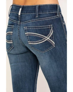 Ariat Women's Medium R.E.A.L. Arrow Fit Shayla Bootcut Jeans 10 Ariat Women's Medium R.E.A.L. Arrow Fit Shayla Bootcut Jeans -Modern Fashion Sales 2000295218 400 P5