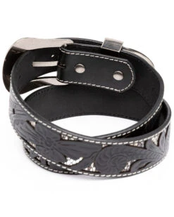 Shyanne Women's Tooled Floral Cut Out Underlay Western Belt -Modern Fashion Sales 2000296489 001 P2