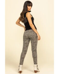 Rock & Roll Denim Women's Leopard Print Skinny Jeans 11 Rock & Roll Denim Women's Leopard Print Skinny Jeans -Modern Fashion Sales 2000296893 400 P5