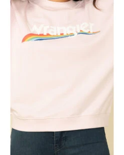 Wrangler Retro Women's Lilac High Rib Pullover -Modern Fashion Sales 2000308273 530 P5