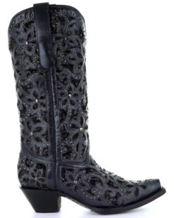 Corral Women's Inlay Embroidery Western Boots - Snip Toe -Modern Fashion Sales 2000315365 001 P2