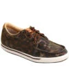 Twisted X Women's Leopard Brown Casual Sneakers - Moc Toe