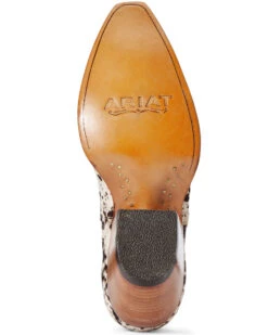 Ariat Women's Dixon Hair-On Cow Print Fashion Booties - Snip Toe -Modern Fashion Sales 2000321323 900 P5