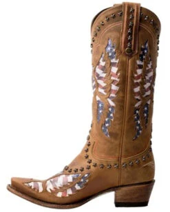 Lane Women's Old Glory Western Boots - Snip Toe