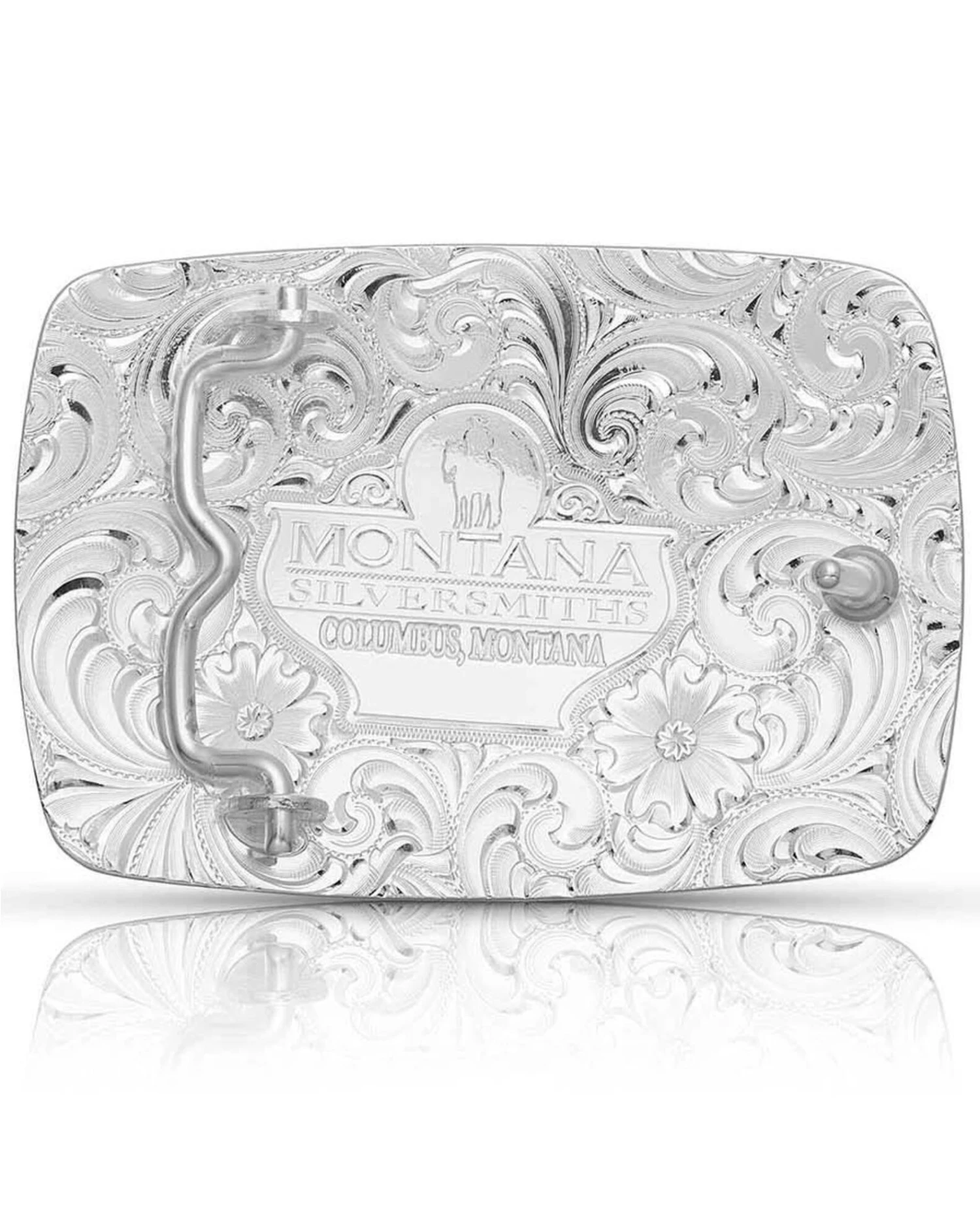 Montana Silversmiths Women's Desert Moon Turquoise Cactus Buckle 1 Montana Silversmiths Women's Desert Moon Turquoise Cactus Buckle