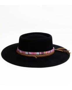 Shyanne Women's Black Mirandita Wool Felt Western Hat 5 Shyanne Women's Black Mirandita Wool Felt Western Hat -Modern Fashion Sales 2000325066 001 P2