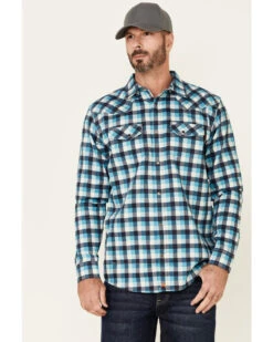 Cody James Men's FR Plaid Print Long Sleeve Work Shirt -Modern Fashion Sales 2000325699 442 P1