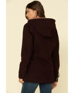 Kimes Ranch Women's Black Cherry All Weather Anorak