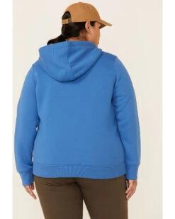 Carhartt Women's Clarksburg Zip-Front Hooded Work Sweatshirt - Plus -Modern Fashion Sales 2000330886 420 P4