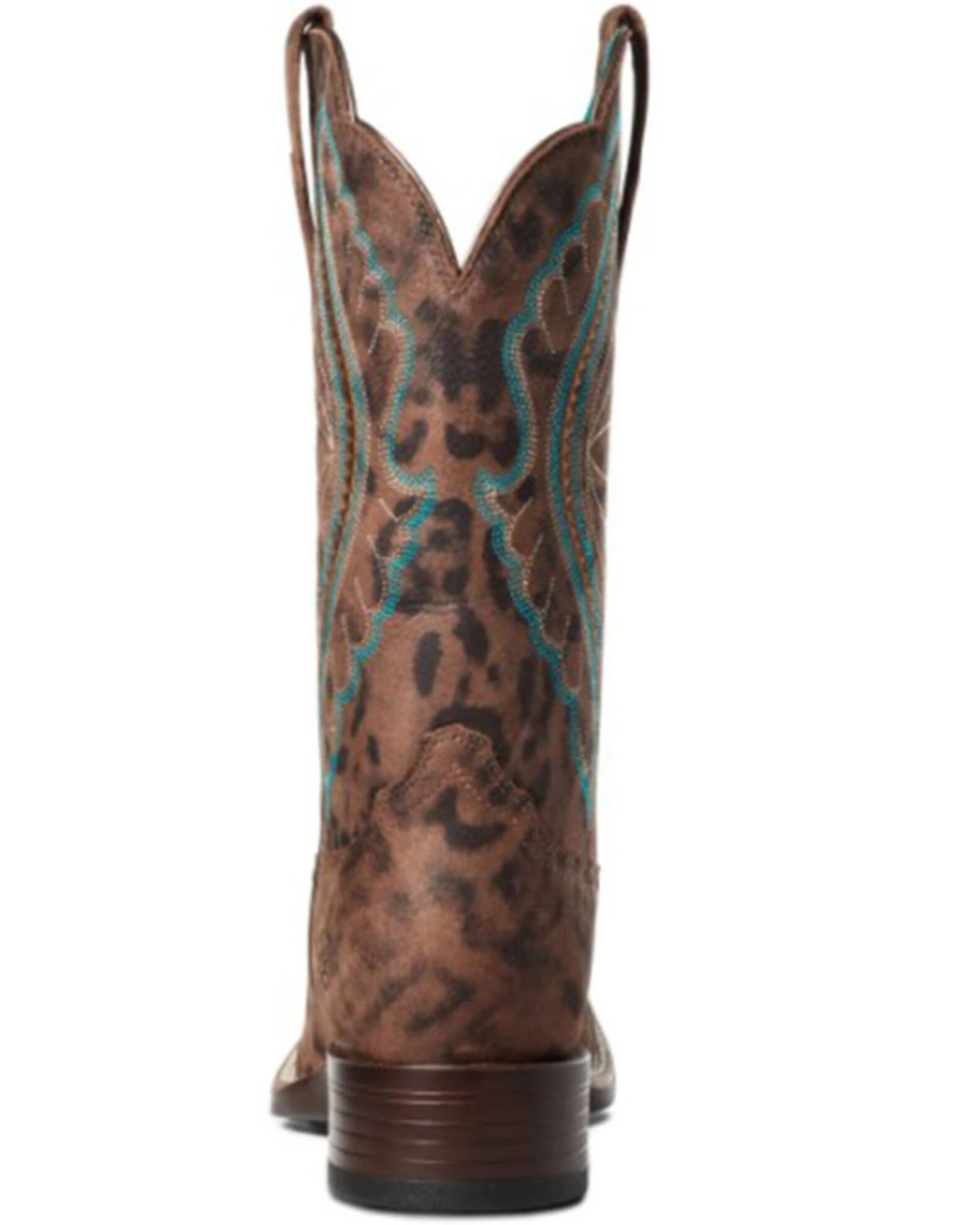 Ariat Women's Leopard Primetime Western Performance Boots - Broad Square Toe 2 Ariat Women's Leopard Primetime Western Performance Boots - Broad Square Toe - Image 2