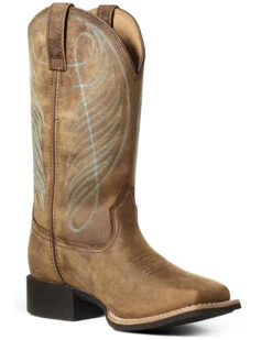 Ariat Women's Round-Up Waterproof Western Performance Boots - Square Toe -Modern Fashion Sales 2000331162 200 P1