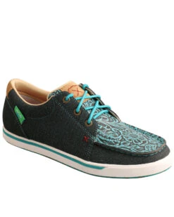 Twisted X Women's Dark Teal Casual Shoes - Moc Toe 8 Twisted X Women's Dark Teal Casual Shoes - Moc Toe -Modern Fashion Sales 2000331353 442 P1