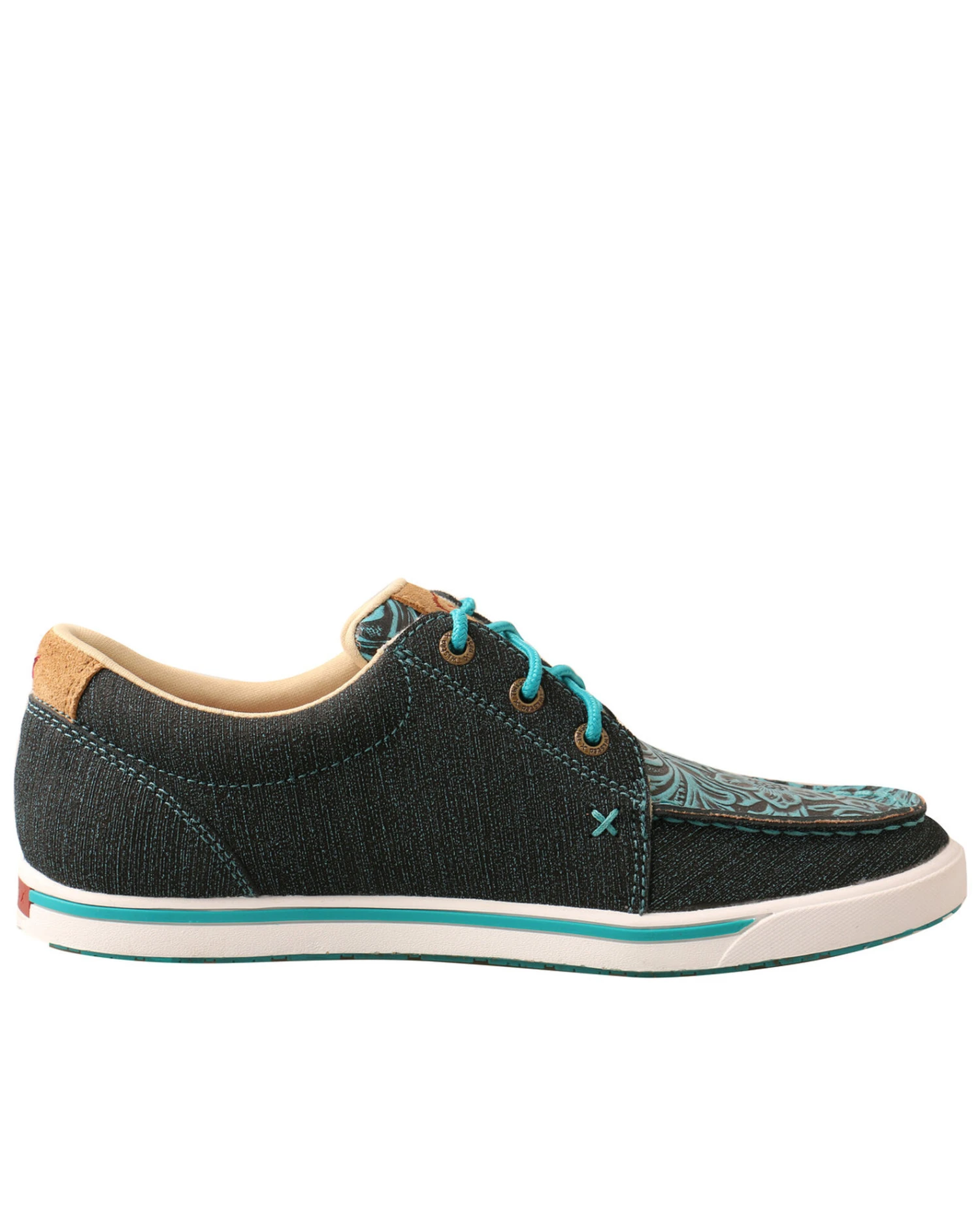 Twisted X Women's Dark Teal Casual Shoes - Moc Toe 2 Twisted X Women's Dark Teal Casual Shoes - Moc Toe - Image 2