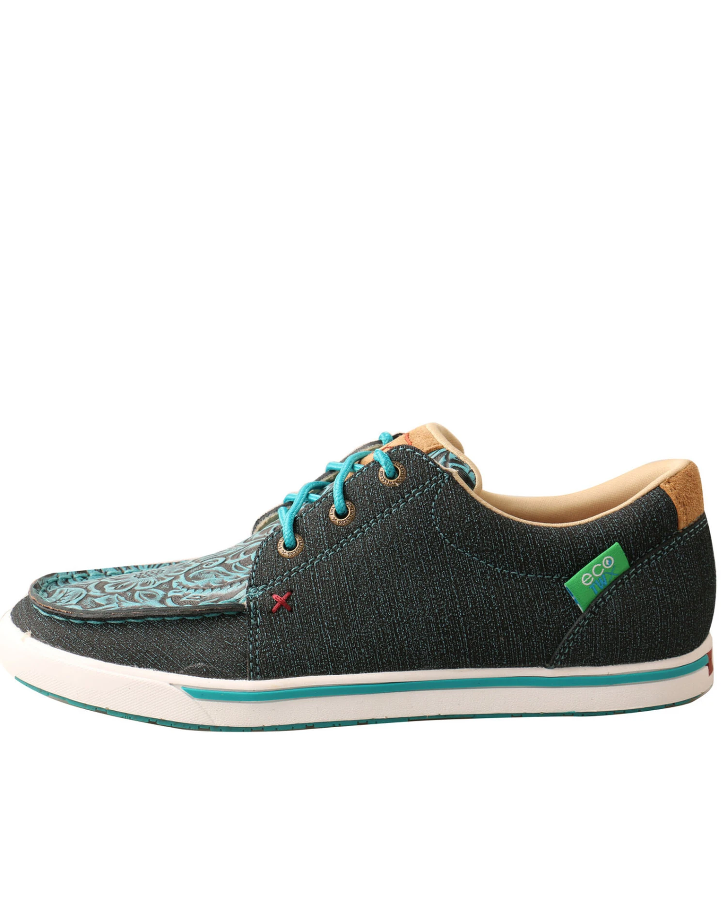 Twisted X Women's Dark Teal Casual Shoes - Moc Toe 4 Twisted X Women's Dark Teal Casual Shoes - Moc Toe - Image 4