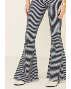 Show Me Your Mumu Women's Berkeley Striped Flare Leg Jeans -Modern Fashion Sales 2000334484 020 P5