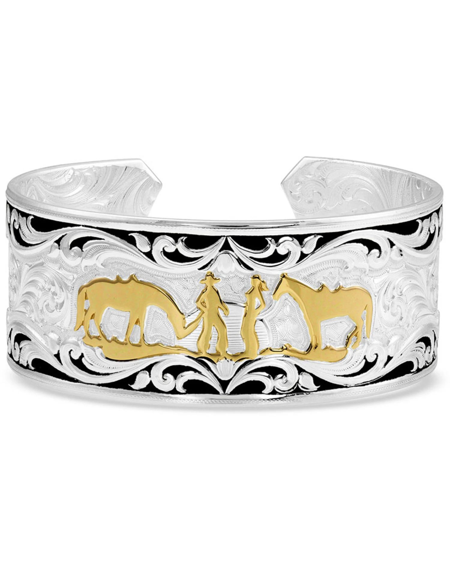 Montana Silversmiths Women's Between Friends Cuff Bracelet 1 Montana Silversmiths Women's Between Friends Cuff Bracelet