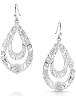 Montana Silversmiths Women's Hidden Canyon Turquoise Earrings