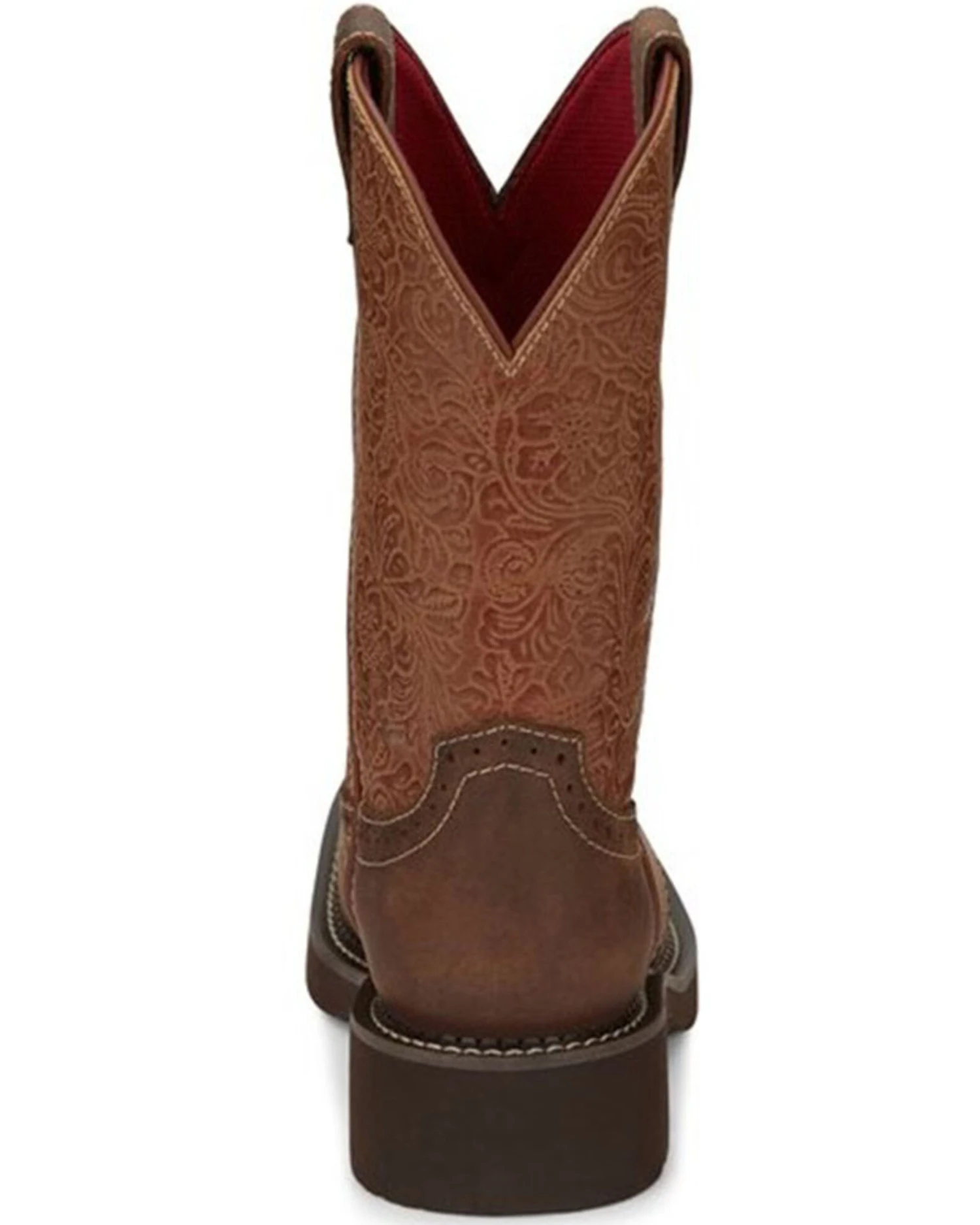 Justin Women's Starlina Western Boots - Broad Square Toe 3 Justin Women's Starlina Western Boots - Broad Square Toe - Image 3