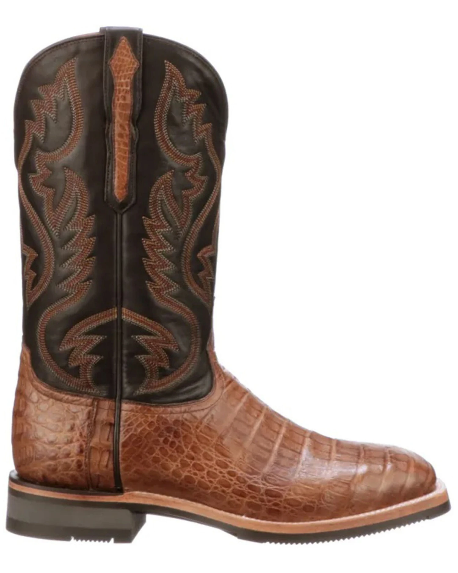 Lucchese Men's Rowdy Western Boots - Square Toe 5 Lucchese Men's Rowdy Western Boots - Square Toe - Image 5