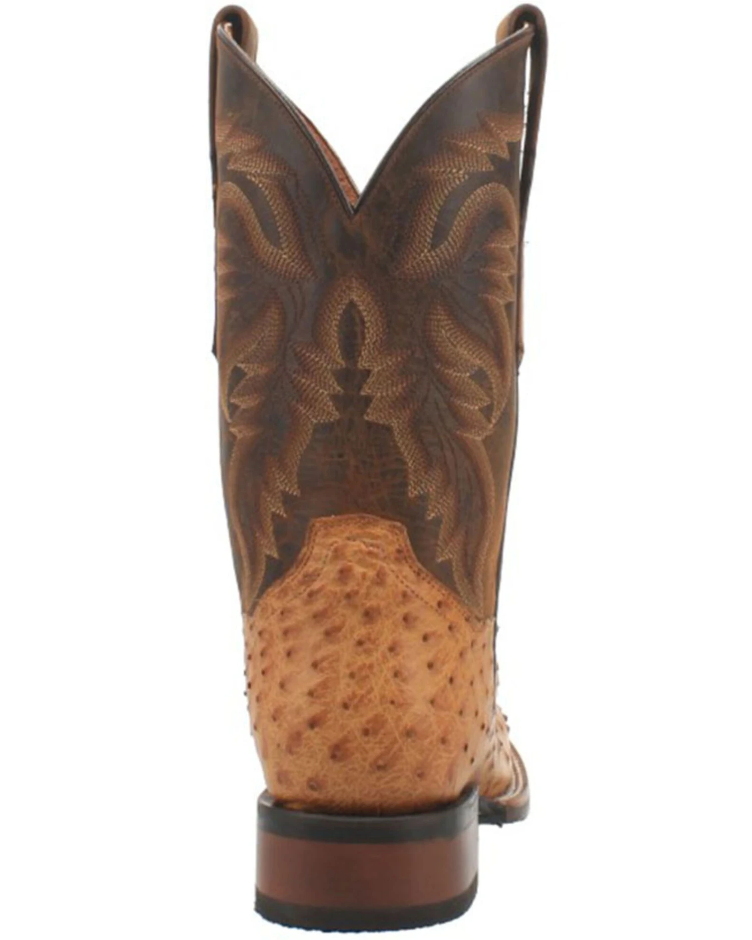 Dan Post Men's Kershaw Exotic Ostrich Skin Western Boots - Broad Square Toe 2 Dan Post Men's Kershaw Exotic Ostrich Skin Western Boots - Broad Square Toe - Image 2