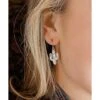 Montana Silversmiths Women's Desert Full Moon Cactus Earrings