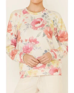 PJ Salvage Women's Happy Blooms Floral Print Long Sleeve Top -Modern Fashion Sales 2000339483 104 P3