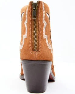 Dan Post Women's Embroidered Inlay Suede Fashion Booties - Pointed Toe -Modern Fashion Sales 2000340412 280 P5