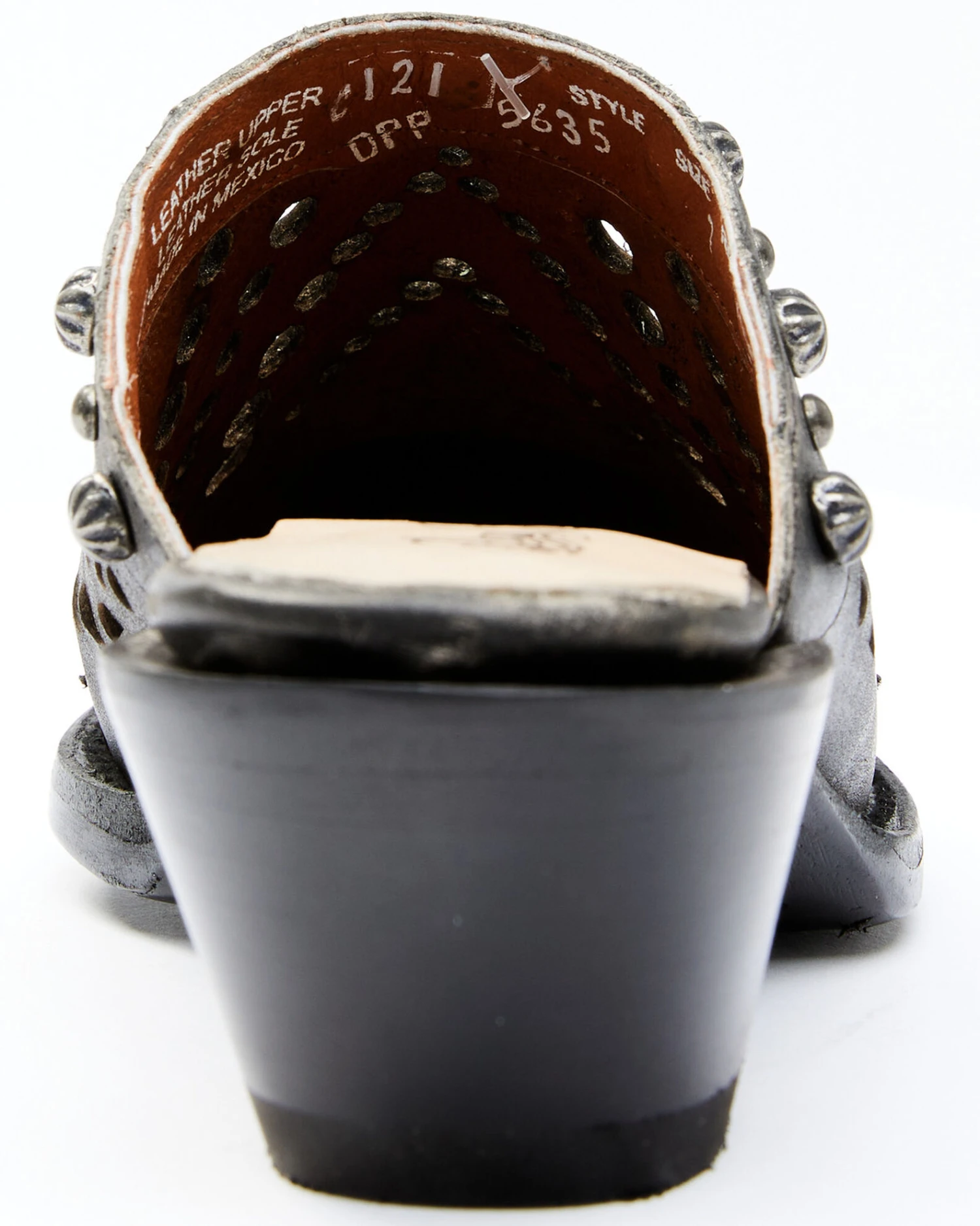 Dan Post Women's Inlay Mules - Snip Toe 1 Dan Post Women's Inlay Mules - Snip Toe