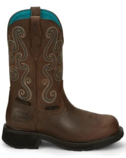Justin Women's Tasha Waterproof Western Work Boots - Steel Toe -Modern Fashion Sales 2000340881 200 P2