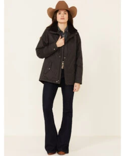 Ariat Women's R.E.A.L. Solid Grizzly Poly-Fill Canvas Jacket