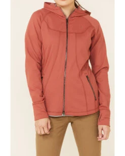 Ariat Women's Marsala Attain Thermal Zip-Front Hoodie -Modern Fashion Sales 2000341911 640 P3