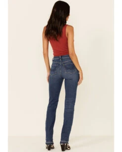 Idyllwind Women's Going Places Dark Wash Straight Leg Jeans 7 Idyllwind Women's Going Places Dark Wash Straight Leg Jeans -Modern Fashion Sales 2000342569 401 P2