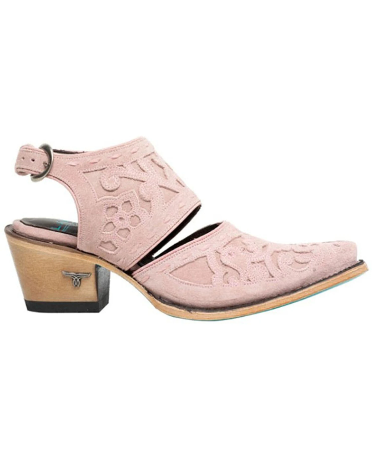 Lane Women's Blush Robin Mules - Snip Toe 1 Lane Women's Blush Robin Mules - Snip Toe