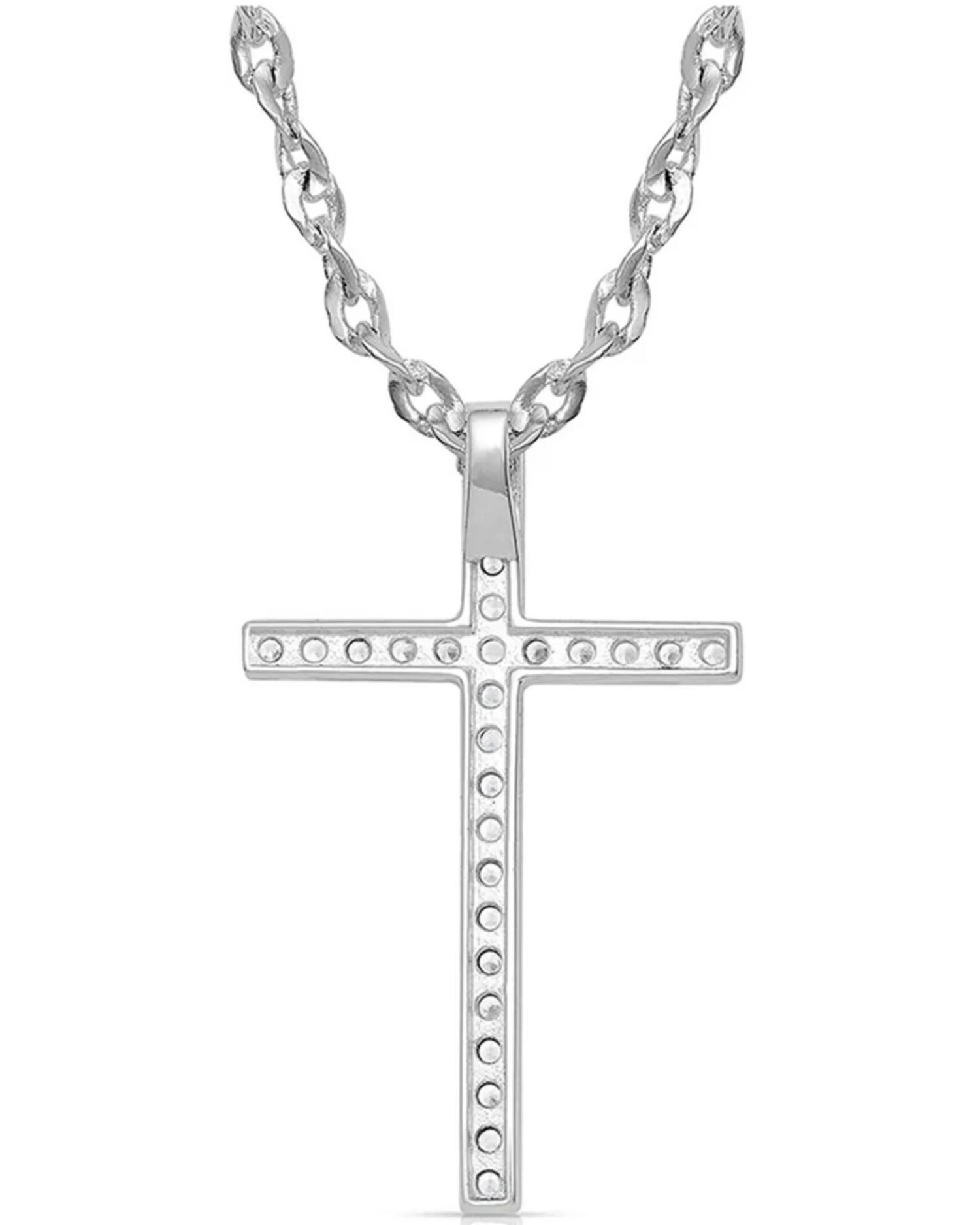Montana Silversmiths Women's Dazzling In Faith Cross Necklace 2 Montana Silversmiths Women's Dazzling In Faith Cross Necklace - Image 2