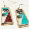 Montana Silversmiths Women's American Legends Tablet Earrings