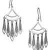 Montana Silversmiths Women's Hammered Chandelier Earrings