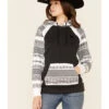 Hooey Women's Southwestern Contrast Hoodie