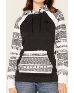 Hooey Women's Southwestern Contrast Hoodie -Modern Fashion Sales 2000346694 022 P3