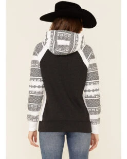 Hooey Women's Southwestern Contrast Hoodie -Modern Fashion Sales 2000346694 022 P4