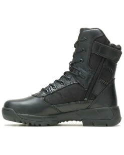 Bates Women's Tactical Sport 2 Tall Side Zip Lace-Up Work Boots - Round Toe