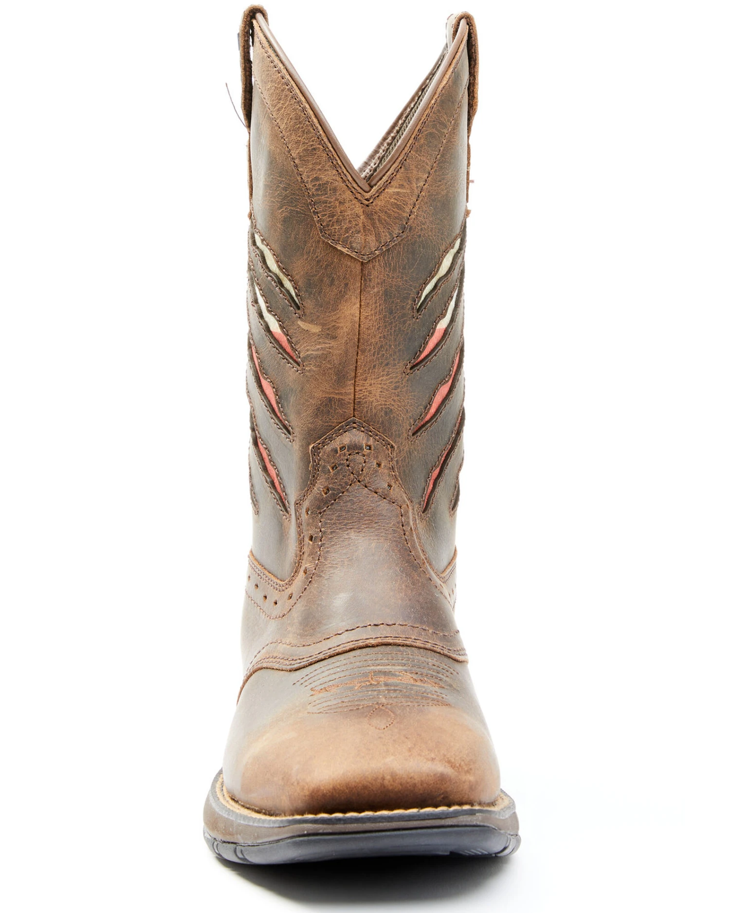 Brothers & Sons Men's Texas Flag Lite Western Performance Boots - Broad Square Toe 6 Brothers & Sons Men's Texas Flag Lite Western Performance Boots - Broad Square Toe - Image 6
