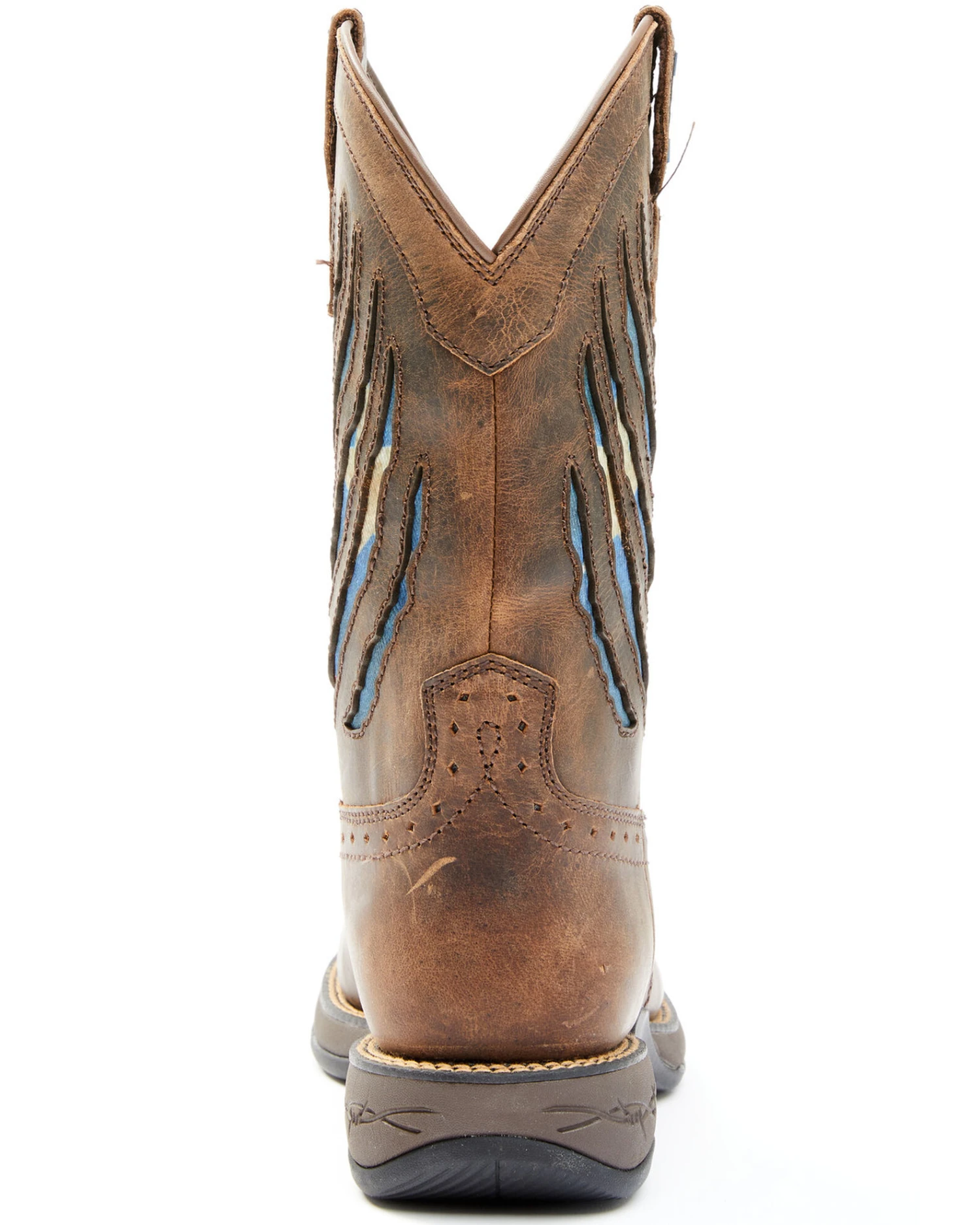 Brothers & Sons Men's Texas Flag Lite Western Performance Boots - Broad Square Toe 2 Brothers & Sons Men's Texas Flag Lite Western Performance Boots - Broad Square Toe - Image 2