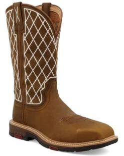 Twisted X Women's Oiled Saddle Western Work Boots - Nano Composite Toe -Modern Fashion Sales 2000350495 200 P1