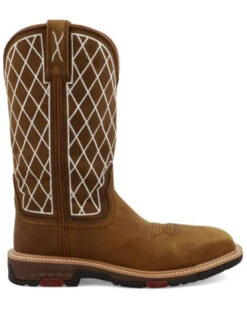 Twisted X Women's Oiled Saddle Western Work Boots - Nano Composite Toe