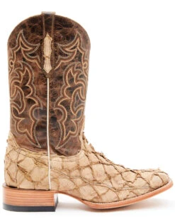 Cody James Men's Exotic Pirarucu Western Boots - Broad Square Toe -Modern Fashion Sales 2000351584 280 P2